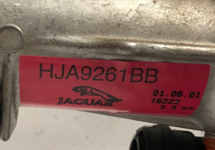 JAGUAR XK8 XKR 2000-2002 POWERED UPPER STEERING COLUMN HJA9261BB