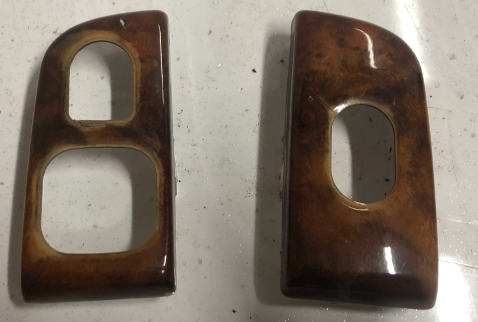 JAGUAR XK8 XKR 96-06 DASHBOARD TRIM SET WOOD/STEERING WHEEL