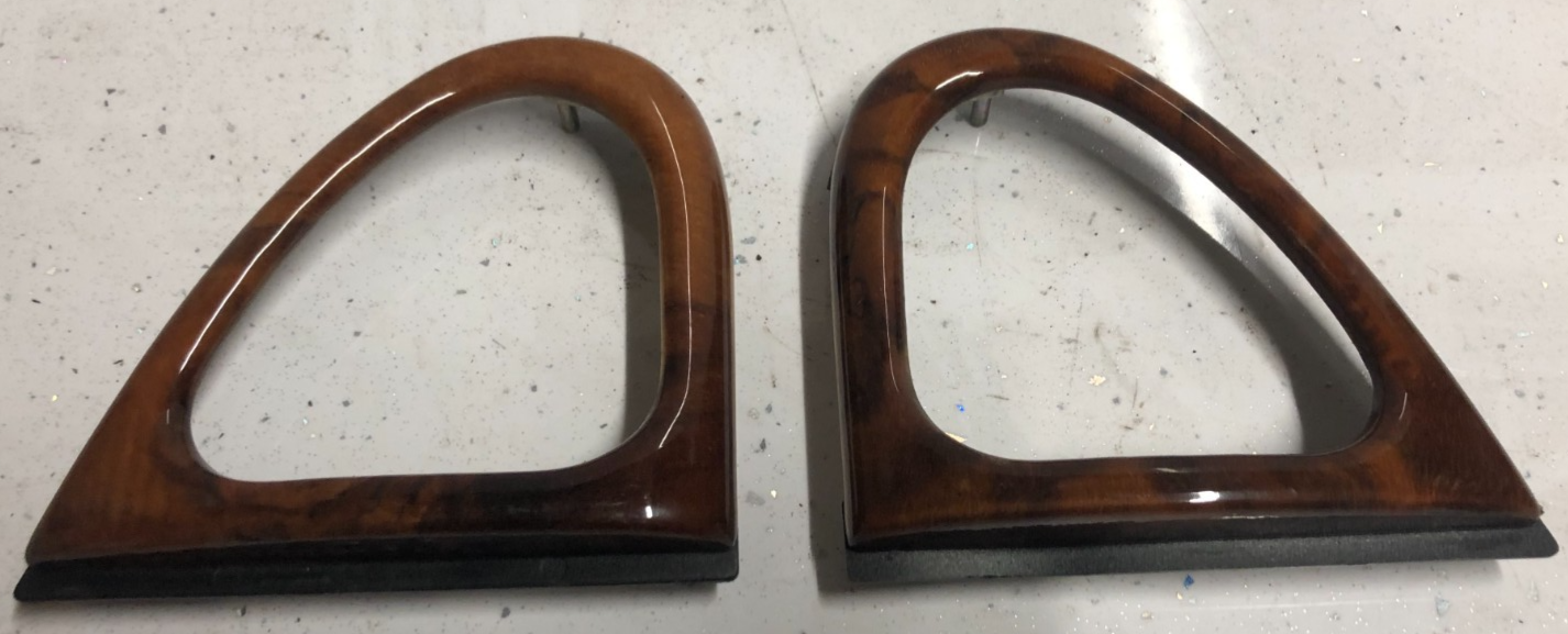 JAGUAR XK8 XKR 96-06 DASHBOARD TRIM SET WOOD/STEERING WHEEL