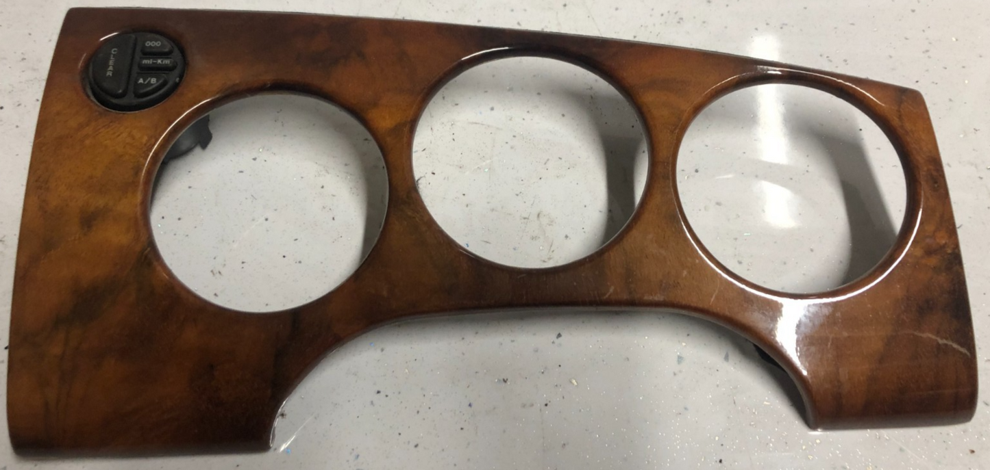 JAGUAR XK8 XKR 96-06 DASHBOARD TRIM SET WOOD/STEERING WHEEL