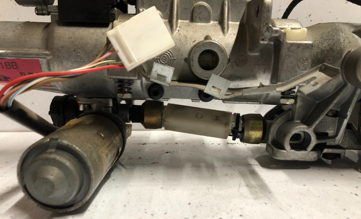 JAGUAR XK8 XKR 2000-2002 POWERED UPPER STEERING COLUMN HJA9261BB