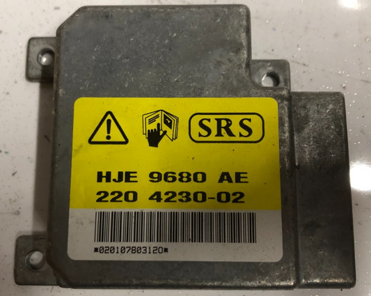 JAGUAR XK8 XKR 2000-2006 AIRBAG CONTROL MODULE (SPATIAL SENSING) HJE9680AE