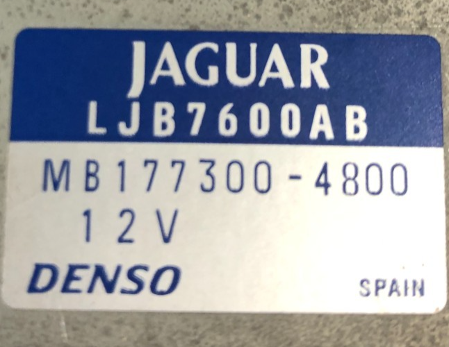 JAGUAR XK8 XKR 2000-2002 AIR CONDITIONING MODULE LJB7600AB