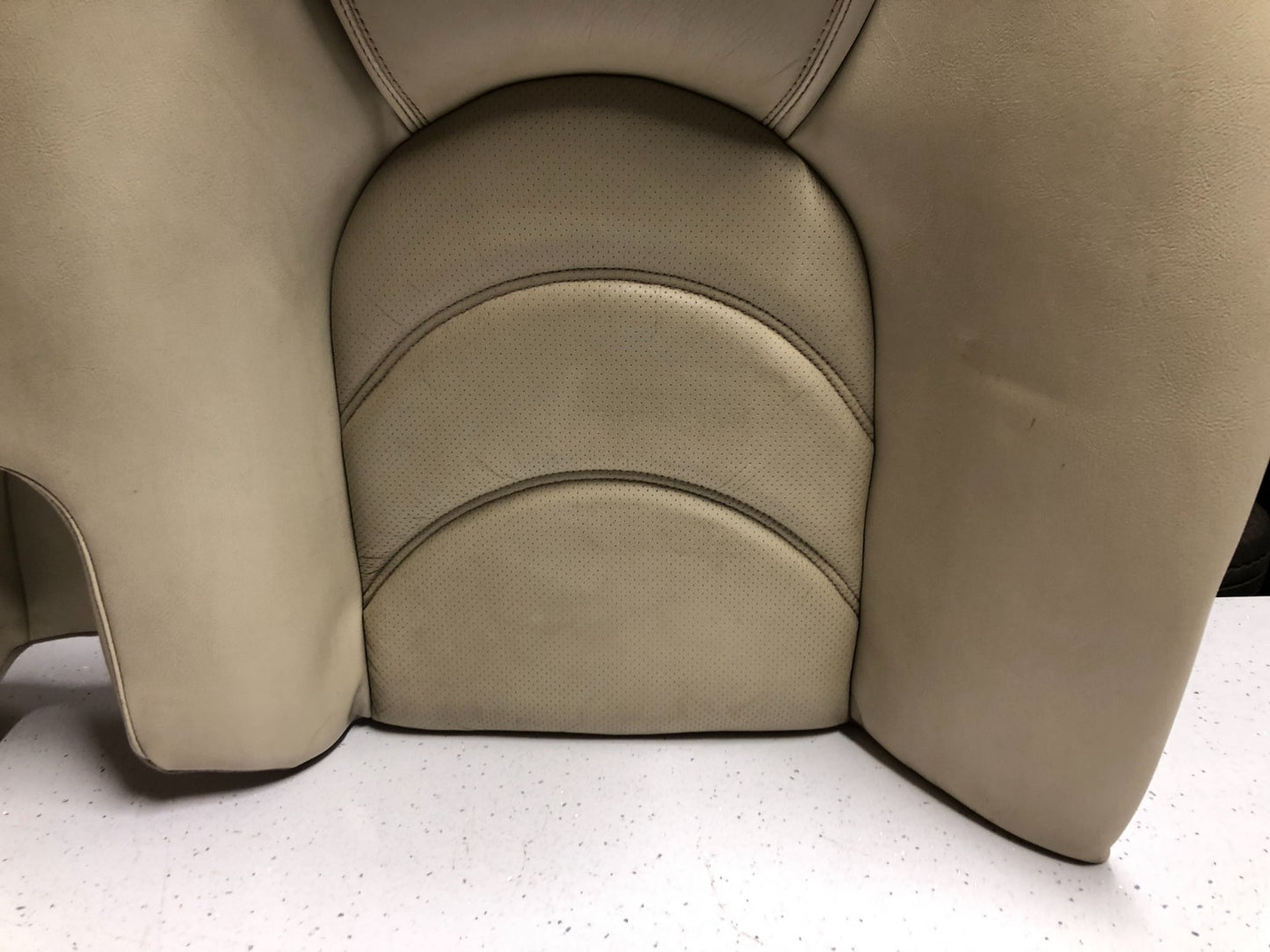 JAGUAR XK8 1996-2005 RECARO REAR INTERIOR LEATHER SEAT IN IVORY