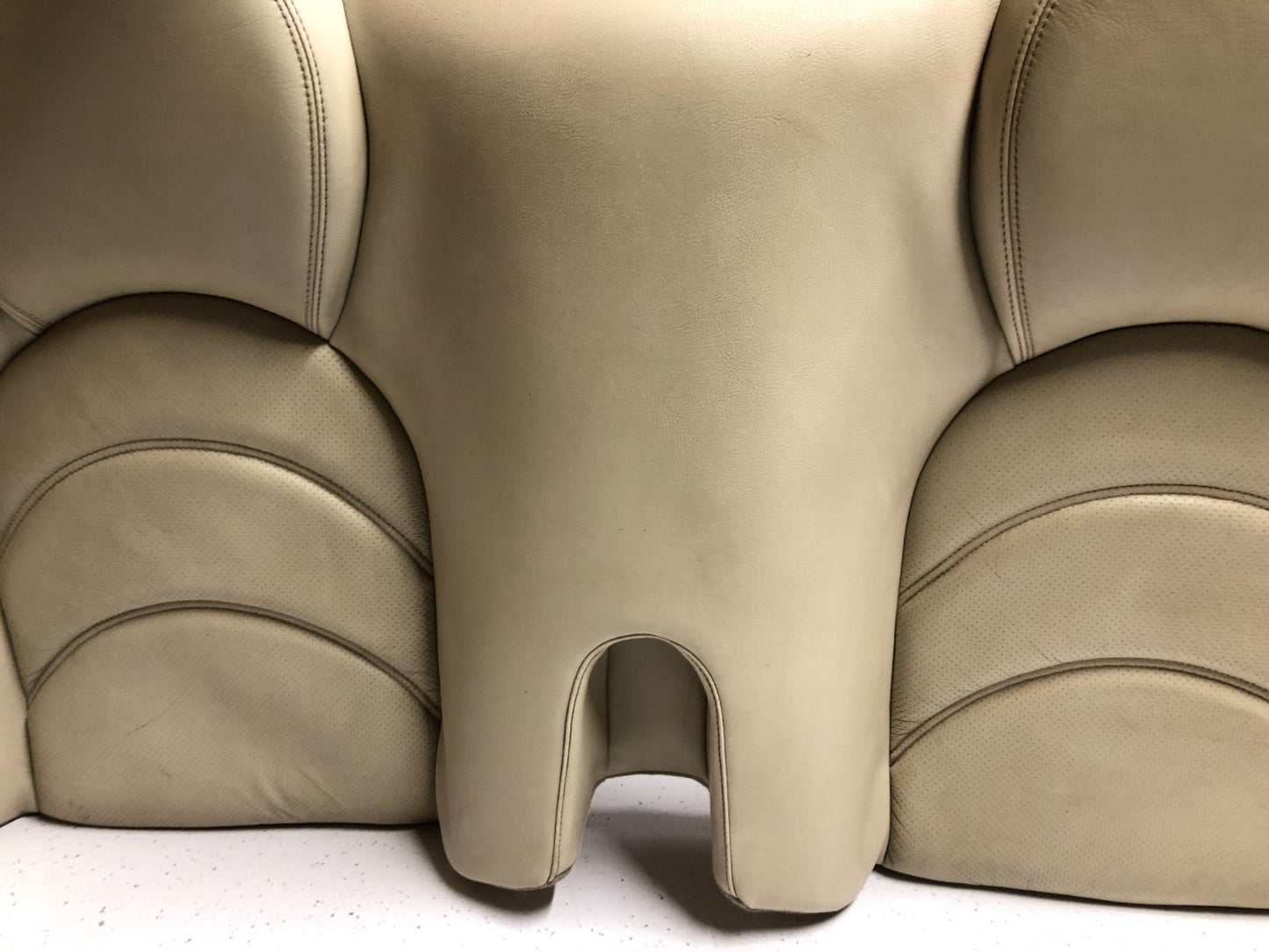 JAGUAR XK8 1996-2005 RECARO REAR INTERIOR LEATHER SEAT IN IVORY