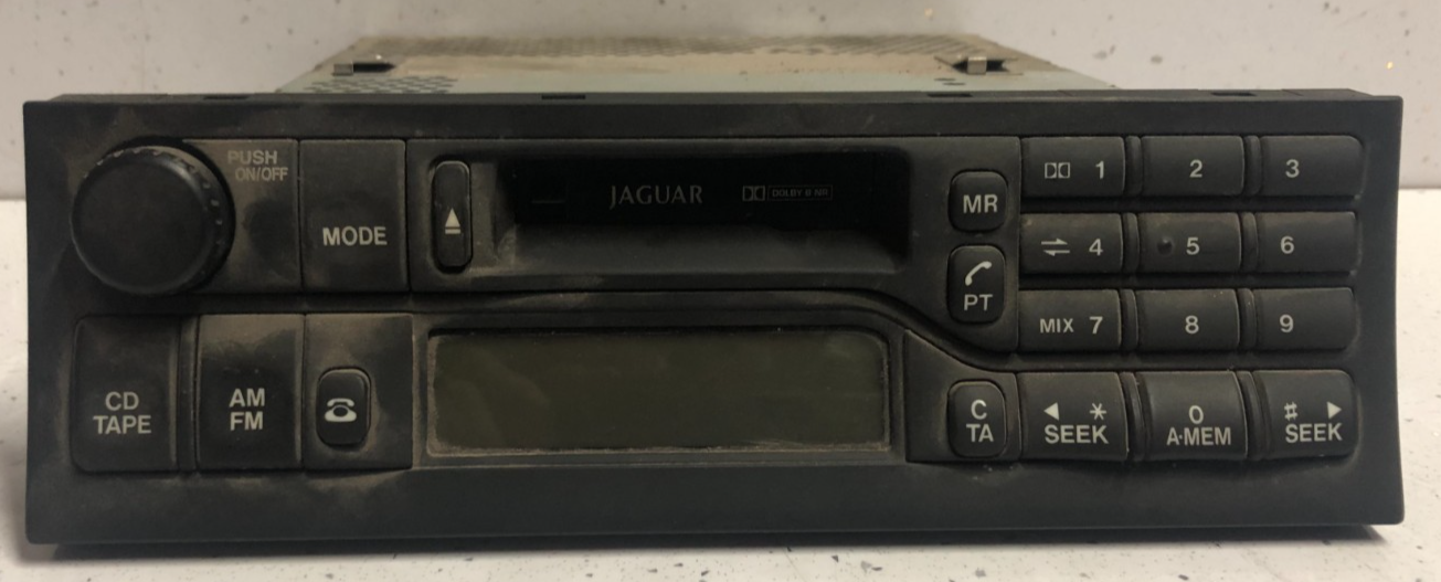 JAGUAR XK8 XKR 2000-2002 RADIO HEAD UNIT LJD4100AA