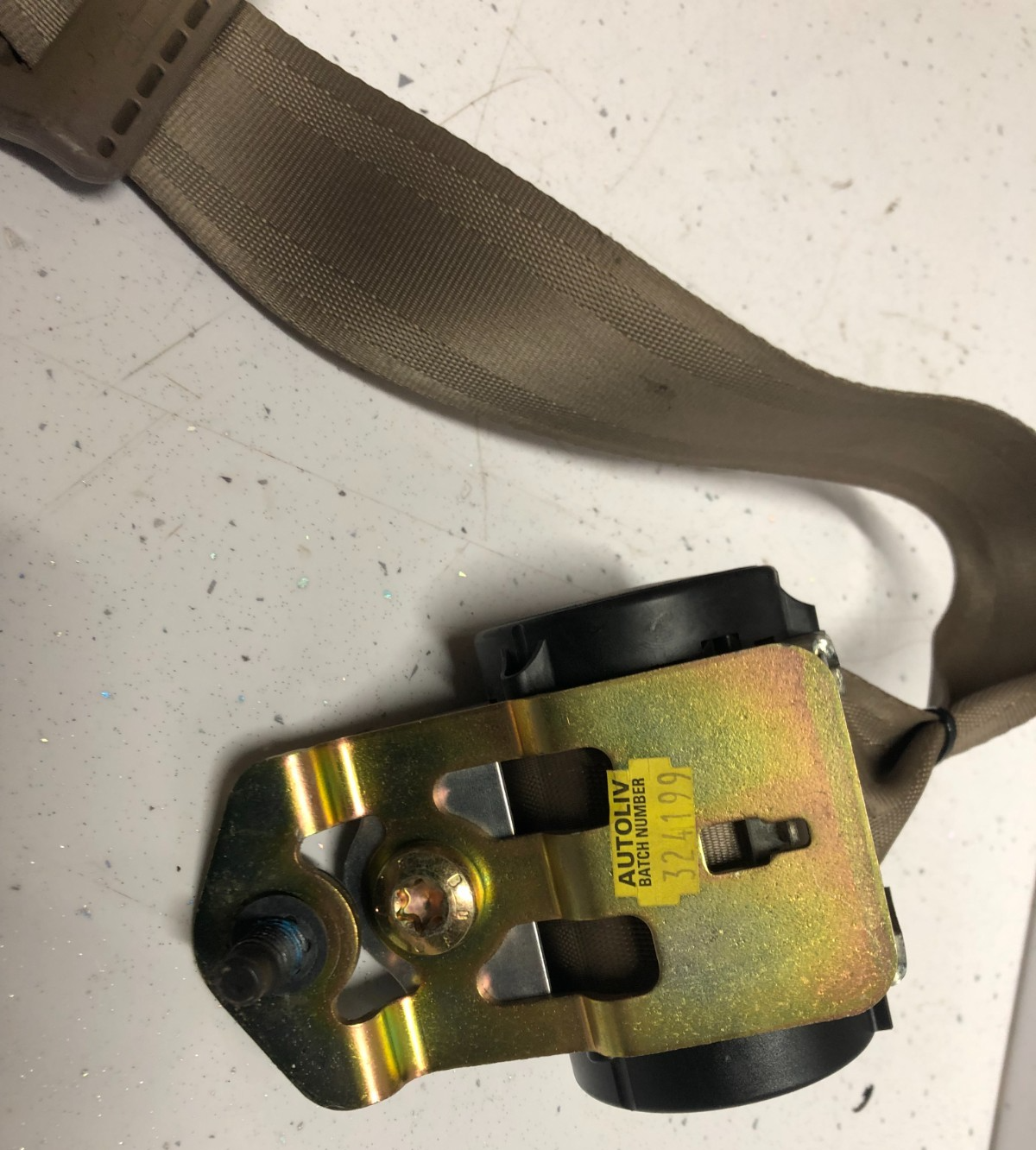 JAGUAR XK8 XKR REAR SEAT BELT HJE7061AB