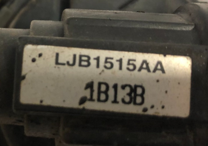 JAGUAR XK8 XKR 2000-2002 PURGE VALVE LJB1515AA