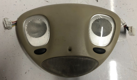 JAGUAR XK8 XKR 2000-2006 ROOF CONSOLE (OATMEAL)