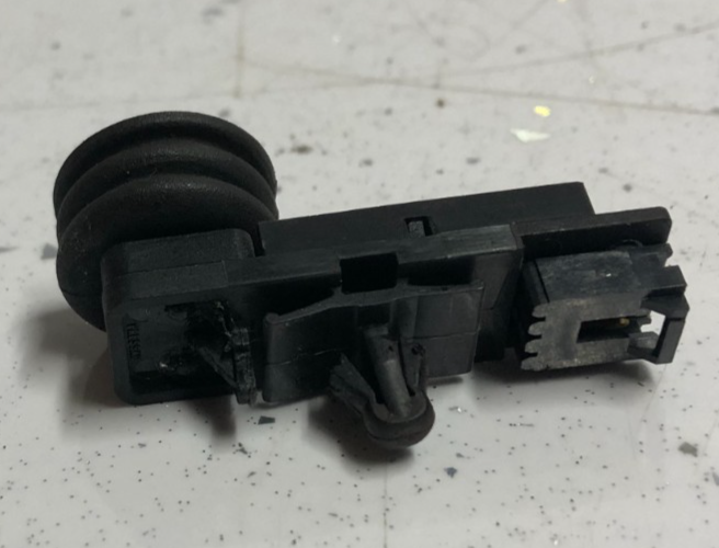 JAGUAR XK8 XKR 02-06 AIRBAG WARNING INDICATOR LIGHT HJE-9682-AB