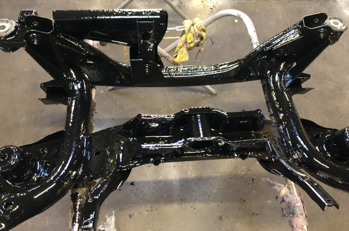 Jaguar X-Type 2001-2010 (2WD)-REAR SUSPENSION SUBFRAME CHAISS COATED