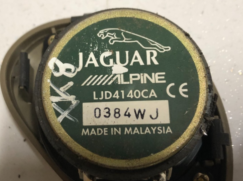 Jaguar XK8 XKR 1996-2006 PREMIUM SOUND SPEAKER LJD4140CA