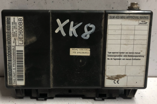 JAGUAR XK8 XKR 2000-2002 SECURITY LOCKING MODULE LJE2600BB (CONVERTIBLE)