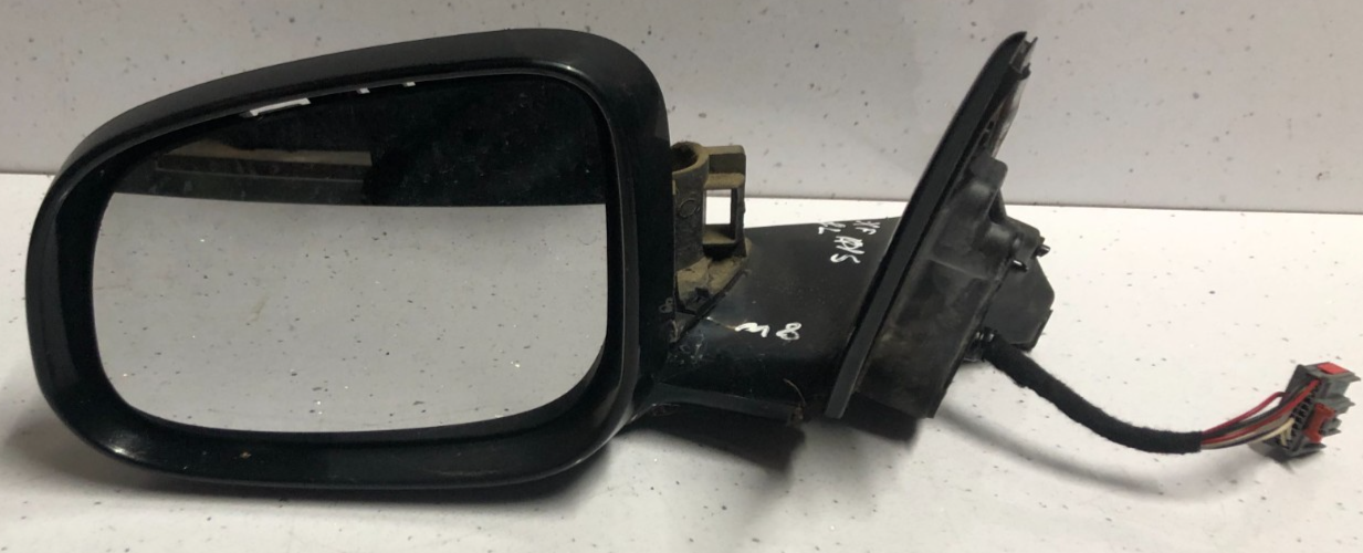 JAGUAR XF X250 PASSENGERS N/S DOOR WING MIRROR FACELIFT 8 WIRES