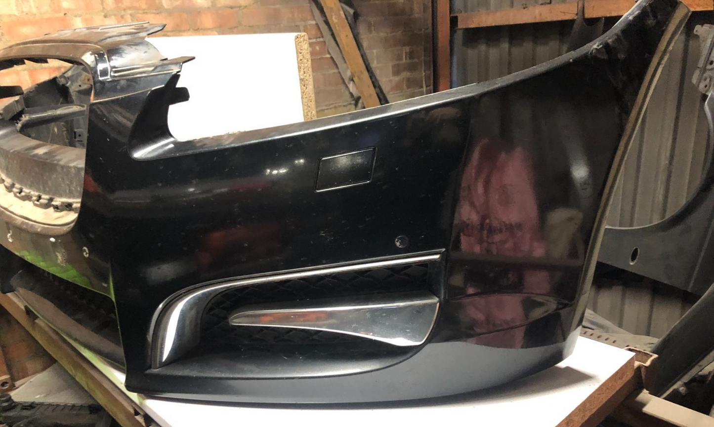 JAGUAR  XF X250 FACELIFT SPORT FRONT BUMPER BLACK