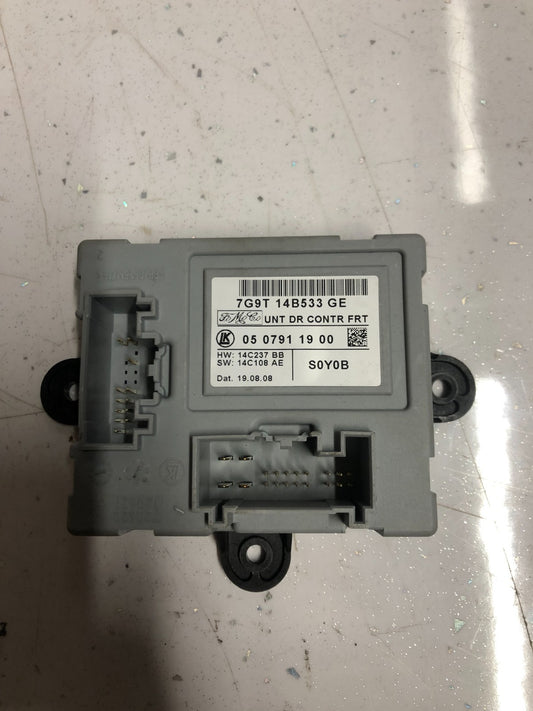 Jaguar XF 2008-2009 PASSENGER DOOR MODULE 7G9T-14B533-GE