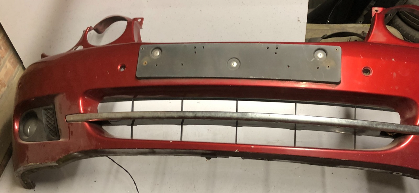 JAGUAR  X TYPE FACELIFT FRONT BUMPER RED