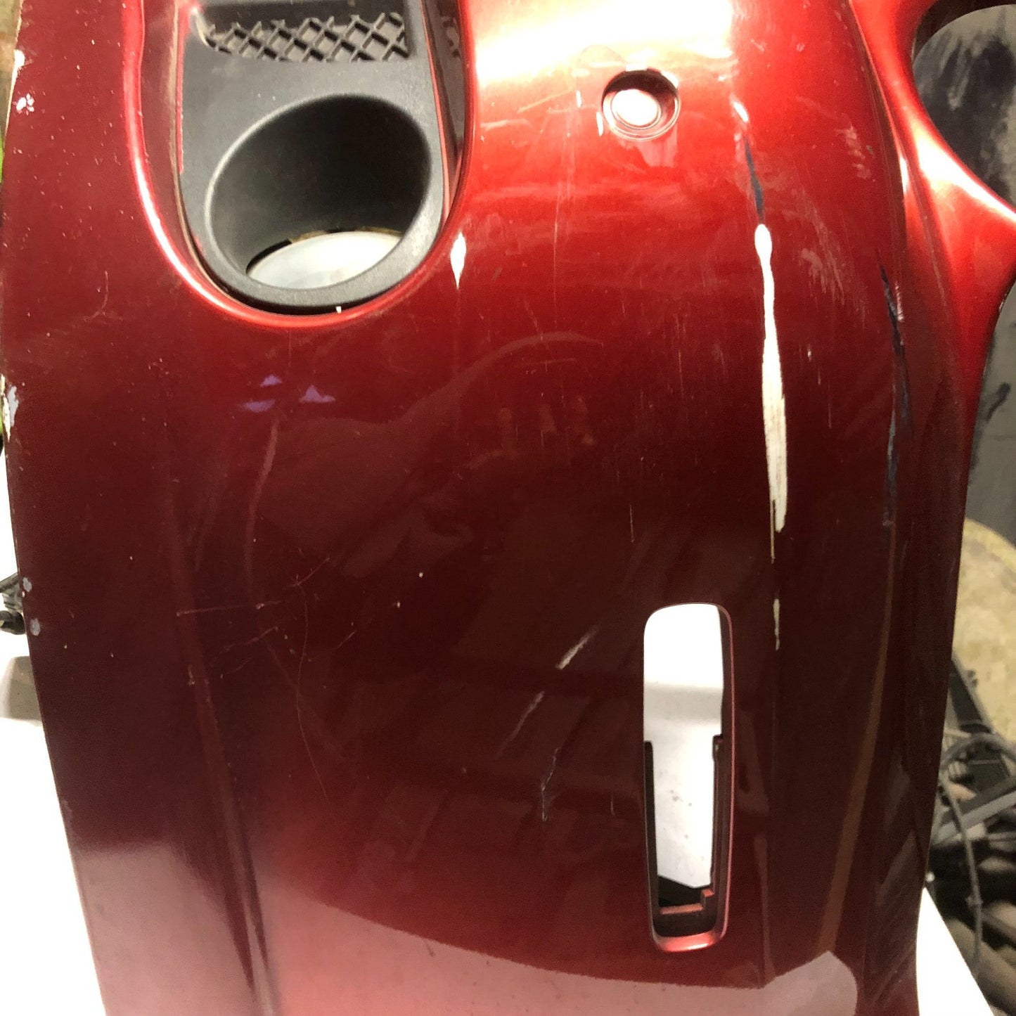 JAGUAR  X TYPE FACELIFT FRONT BUMPER RED