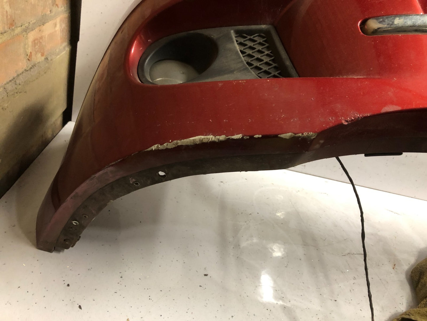 JAGUAR  X TYPE FACELIFT FRONT BUMPER RED