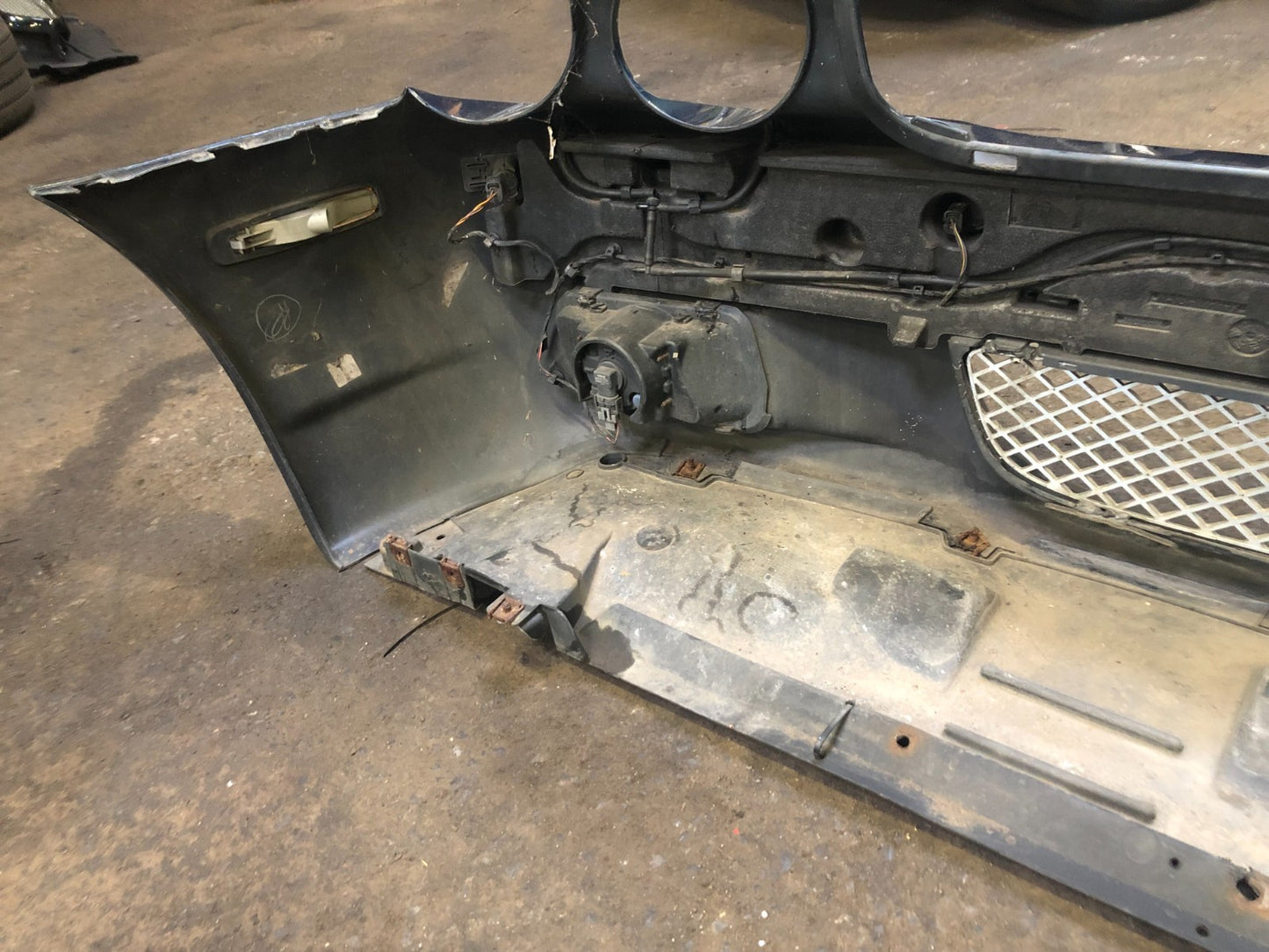 JAGUAR XJ X350 FACELIFT BUMPER COMPLETE 08-09