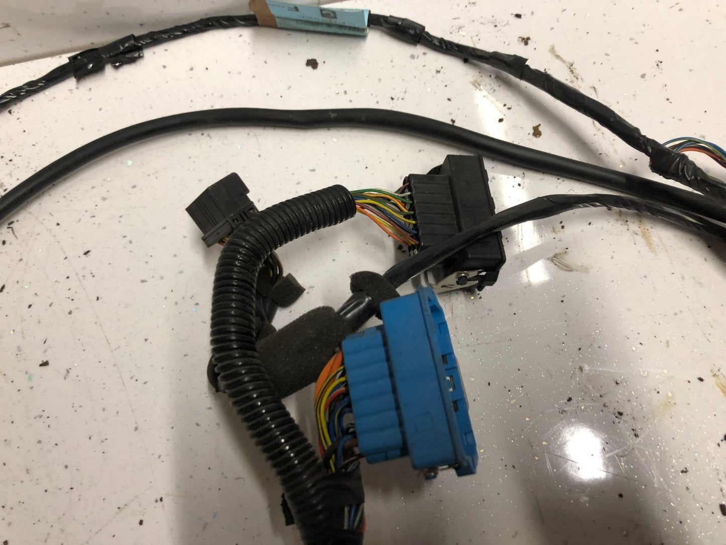 Jaguar XK8 Right Side Door Wiring Loom LJE3190CA