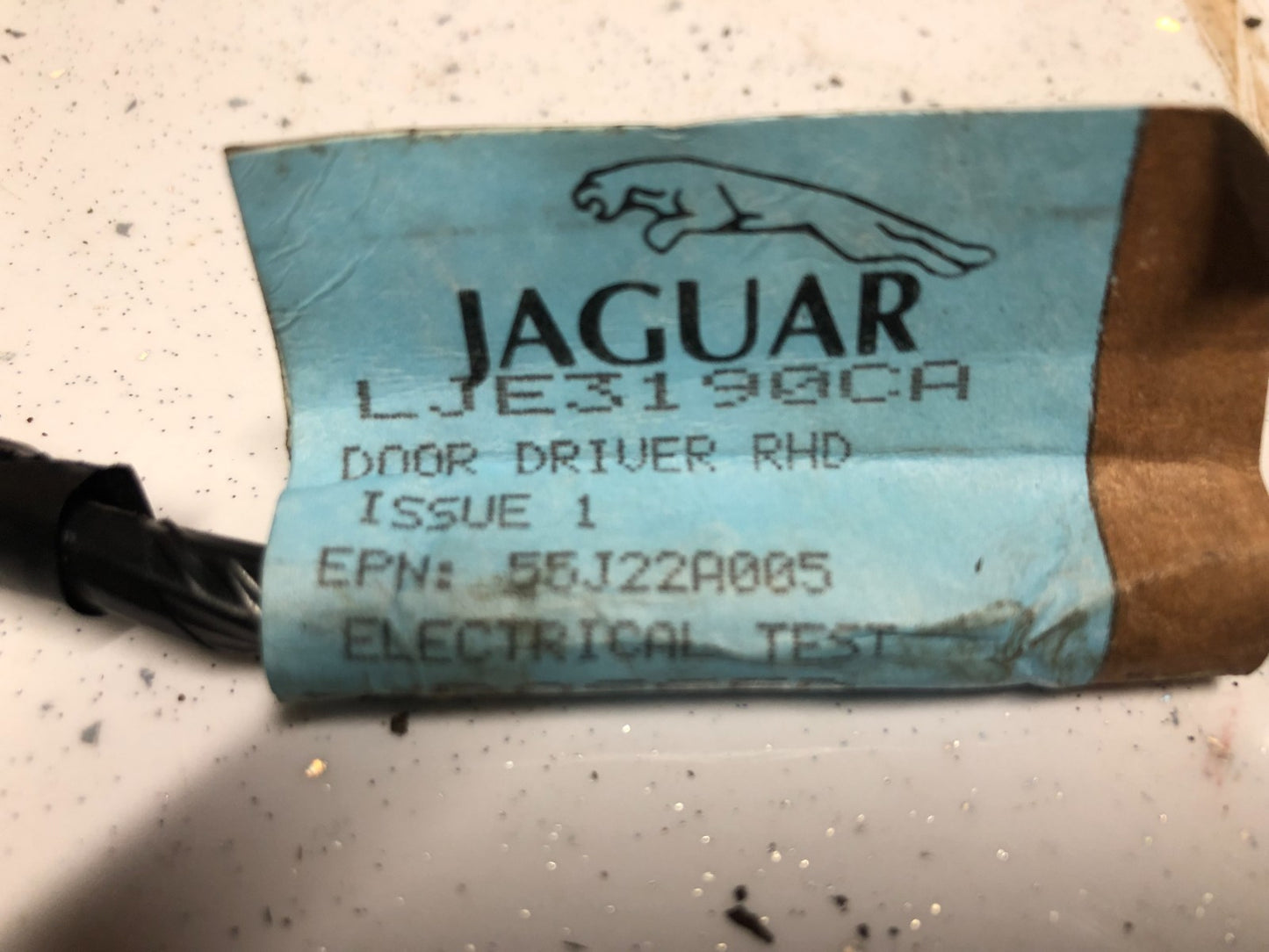 Jaguar XK8 Right Side Door Wiring Loom LJE3190CA