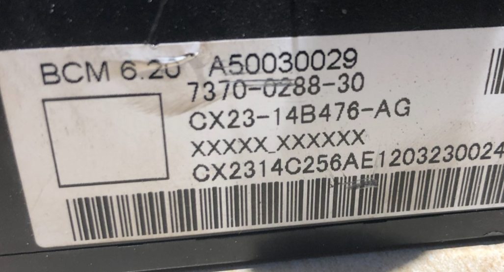 Jaguar XF / XFR 2010-2012 FRONT SMART JUNCTION FUSEBOX CX23-14B476-AG