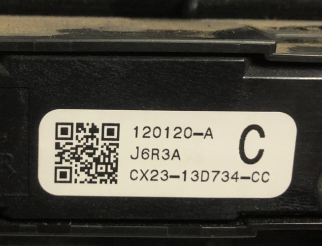 Jaguar XF Dashboard Panel Control Switch 8X23-045K16