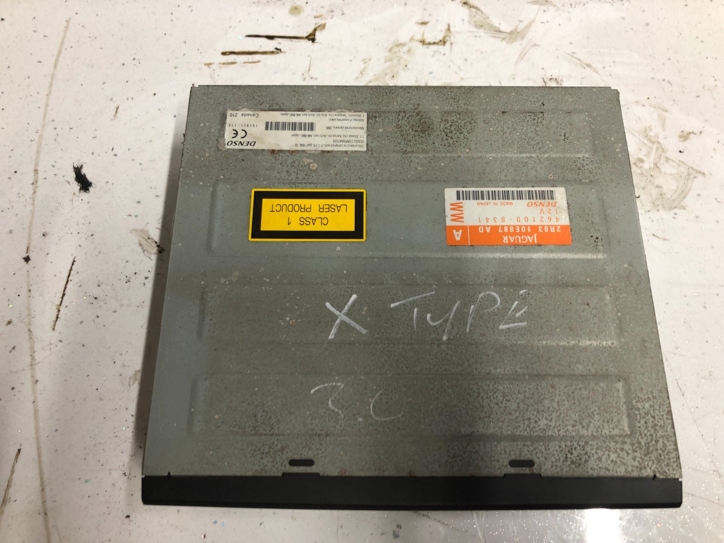 JAGUAR X-TYPE / S-TYPE / XJ X350 2001-2010 NAVIGATION DVD MODULE 2R83-10E887-AD