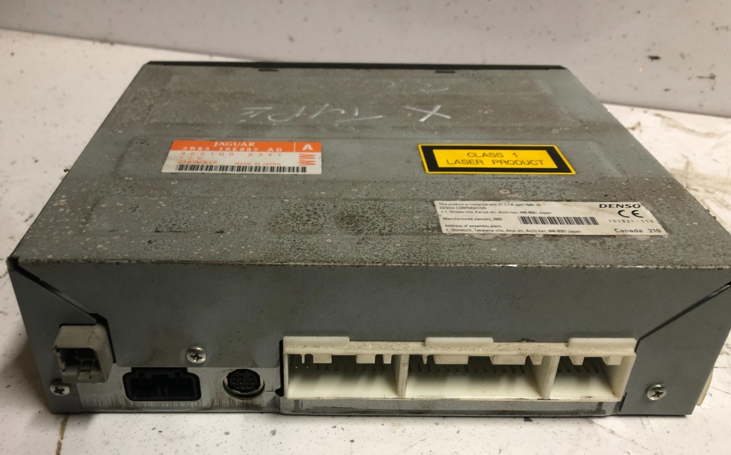 JAGUAR X-TYPE / S-TYPE / XJ X350 2001-2010 NAVIGATION DVD MODULE 2R83-10E887-AD