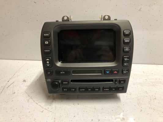 JAGUAR X-TYPE SAT NAV HEAD RADIO CD UNIT 1X43-10E889-GB