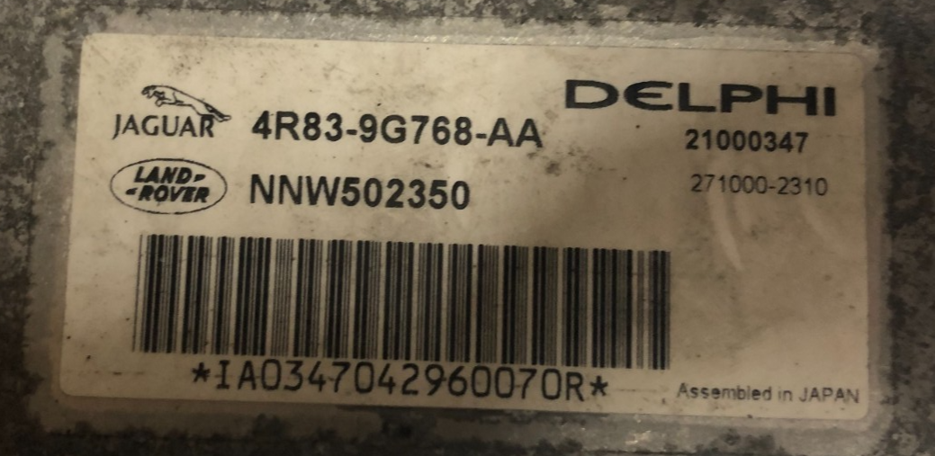 JAGUAR XK8 XJ X350 S-TYPE 2004-2010 ADAPTIVE CRUISE SPEED CONTROL SENSOR MODULE