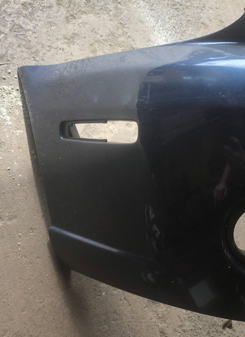 JAGUAR  X TYPE FACELIFT FRONT BUMPER BLUE JKK