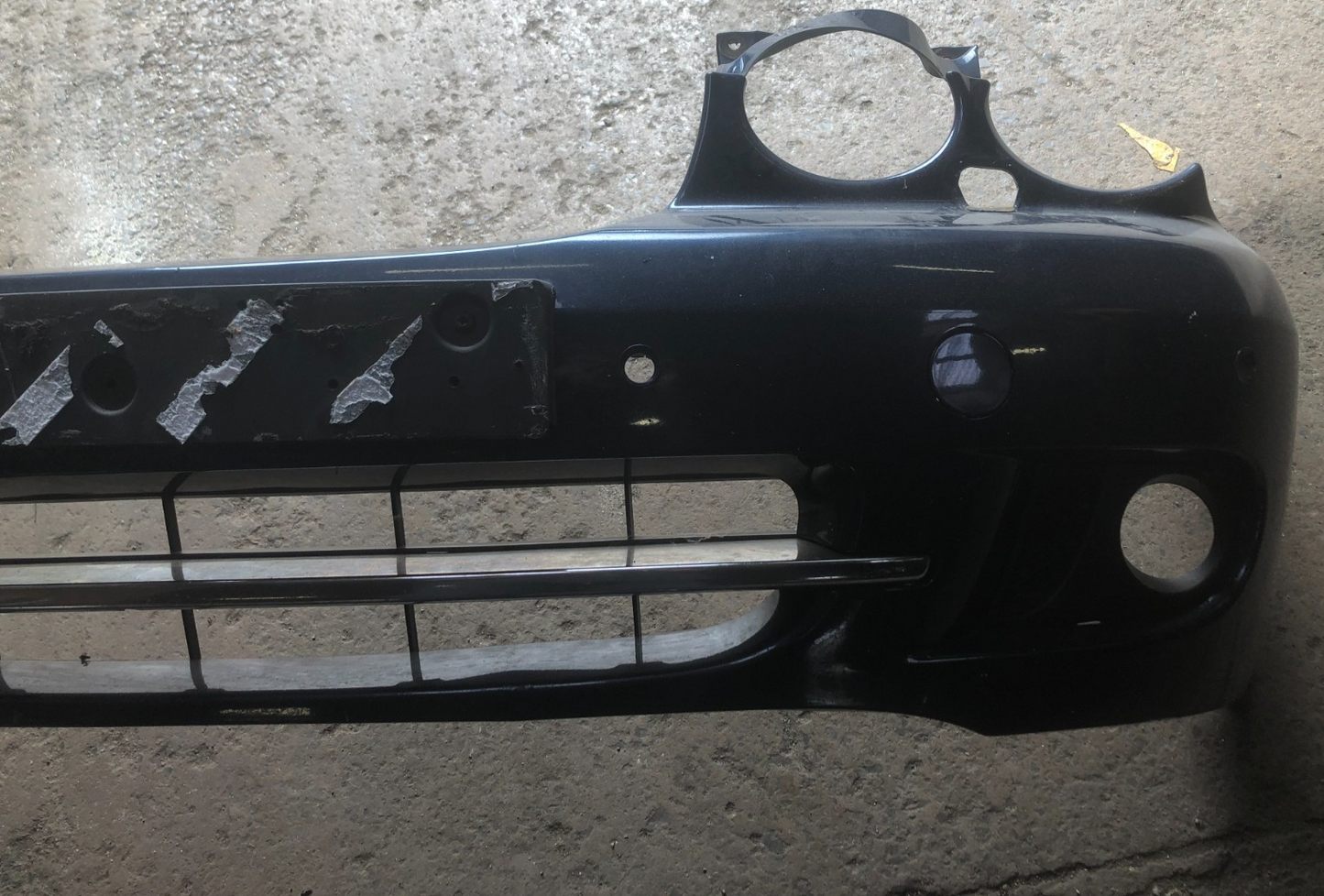 JAGUAR  X TYPE FACELIFT FRONT BUMPER BLUE JKK