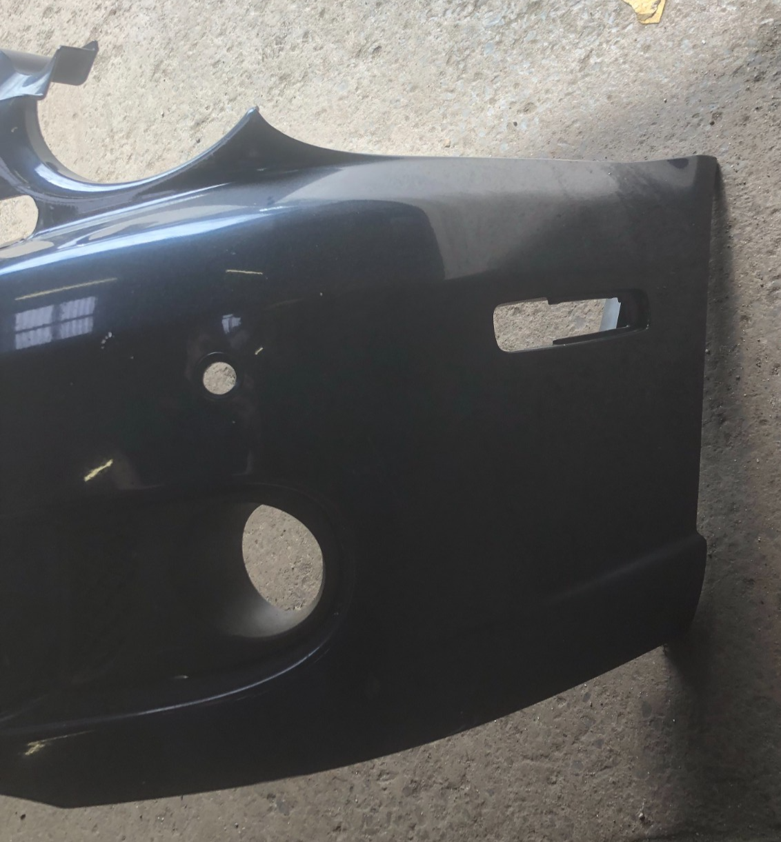 JAGUAR  X TYPE FACELIFT FRONT BUMPER BLUE JKK
