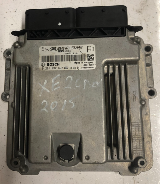 JAGUAR XE 2.0d ENGINE CONTROL MODULE (ECM) GX73-12C520-FAF