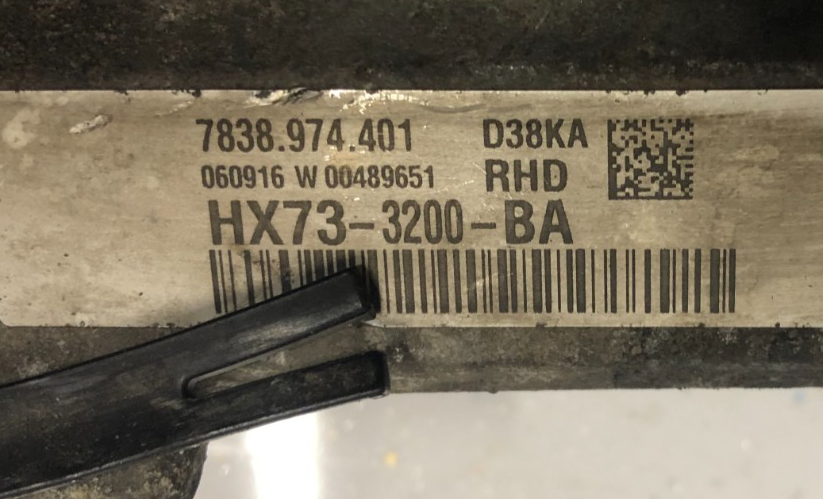 Jaguar XE 2015-2019 STEERING RACK + ELECTRIC MOTOR (HX73-3200-BA)