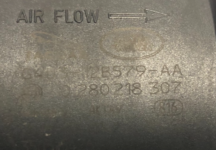 JAGUAR XE MASS AIR FLOW METER / MAF SENSOR (T2H7707 / G4D3-12B579-AA / LR071914)