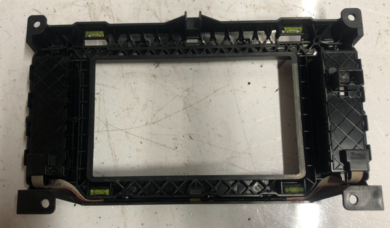 JAGUAR XE F-PACE 2015-2020 DASHBOARD CONSOLE SWITCH PANEL ASSEMBLY GX73-19F211KB