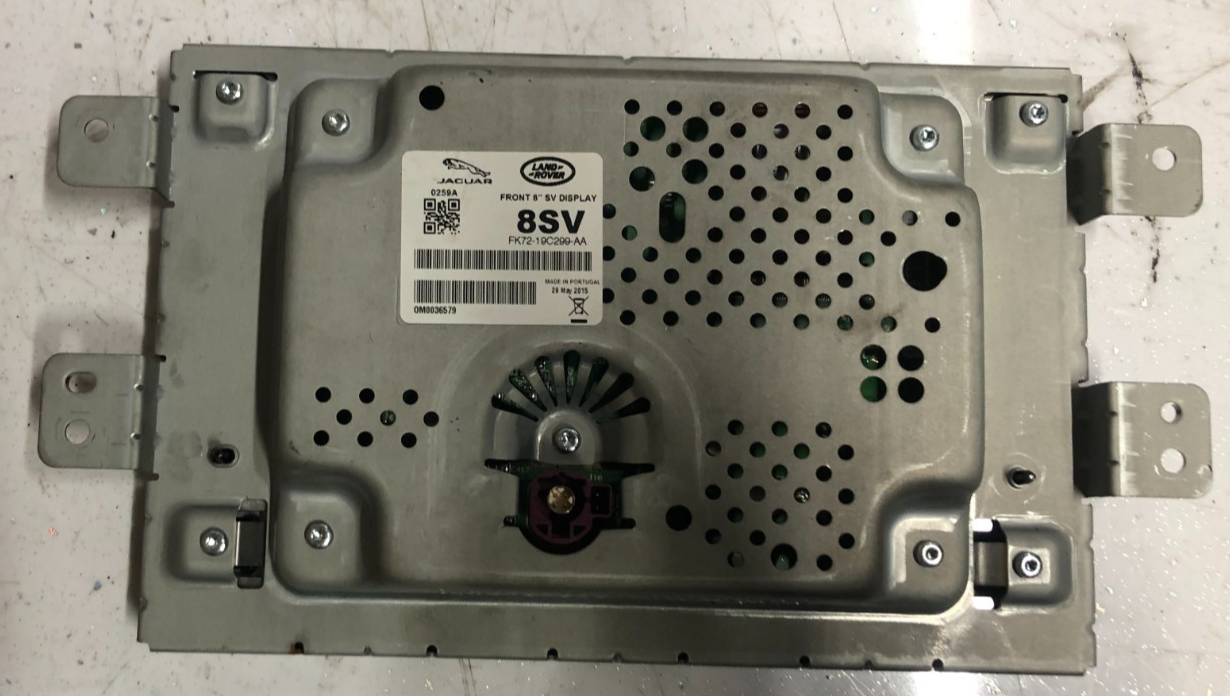 JAGUAR XE NAVIGATION SYSTEMSCREEN DISPLAY(T2R17628/FK72-19C299-AA/LR073545)