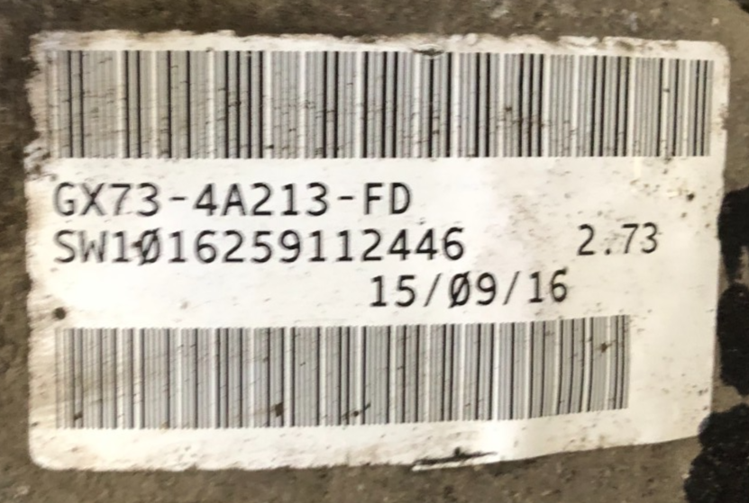 JAGUAR XE 2015-2024 REAR DIFFERENTIAL 2WD/4WD(2.0D AUTO/163PS/180PS 2.73