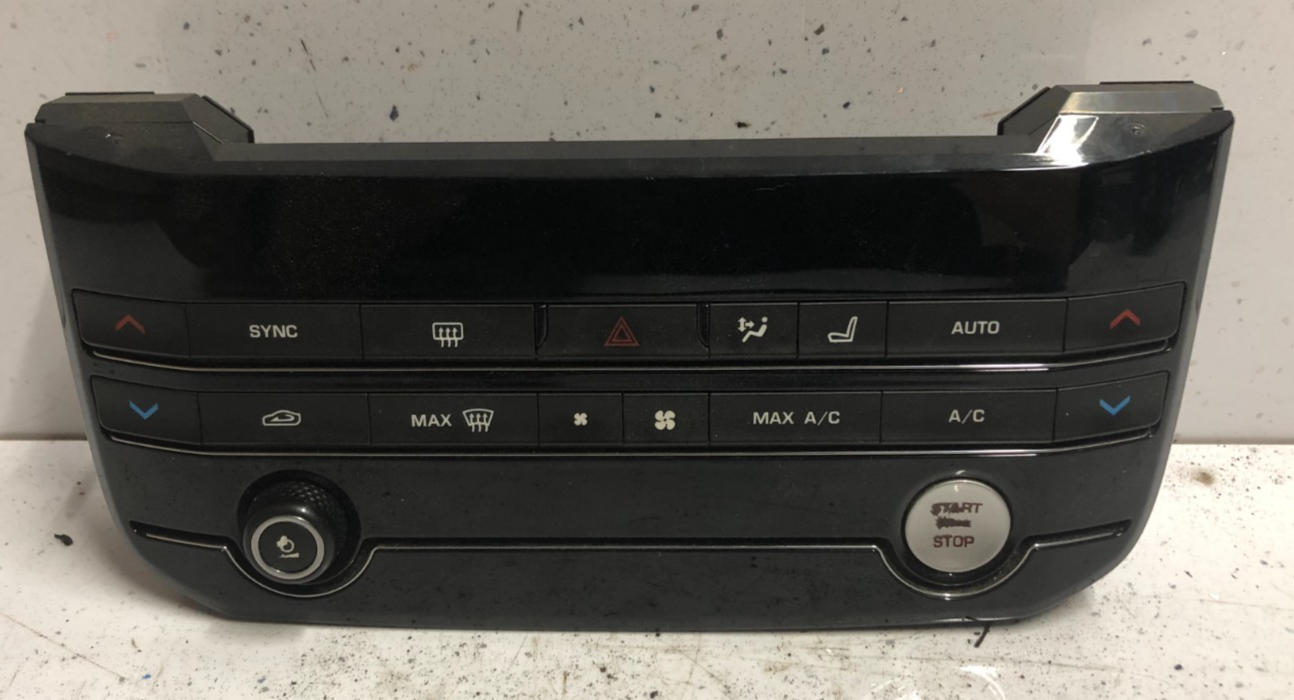 JAGUAR XE XF F-PACE 2015-2020 AIR CONDITIONING CONTROL PANEL GX63-18C858-GE