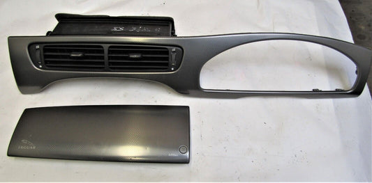 JAGUAR S TYPE DASHBOARD/ VENT SILVER SURROUND KIT