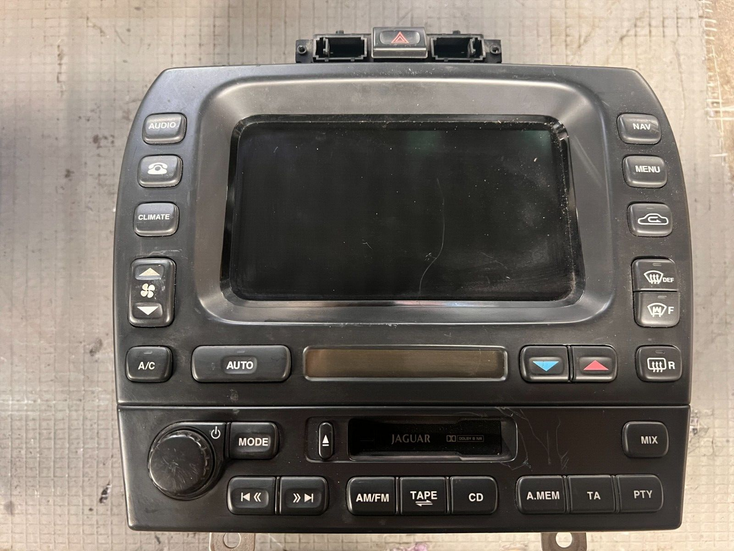 JAGUAR S-TYPE RADIO CD UNIT WITH CODE 1X43-10E889